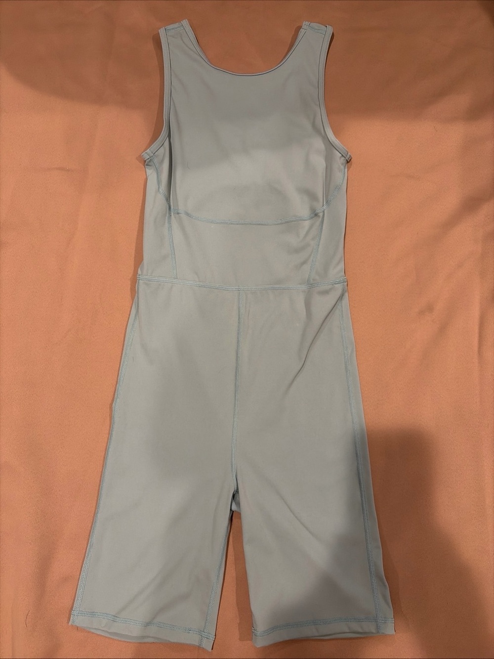 Runsie Romper Athleisure Seafoam Noize One Peice Workout Yoga Gym Pilates Shorts